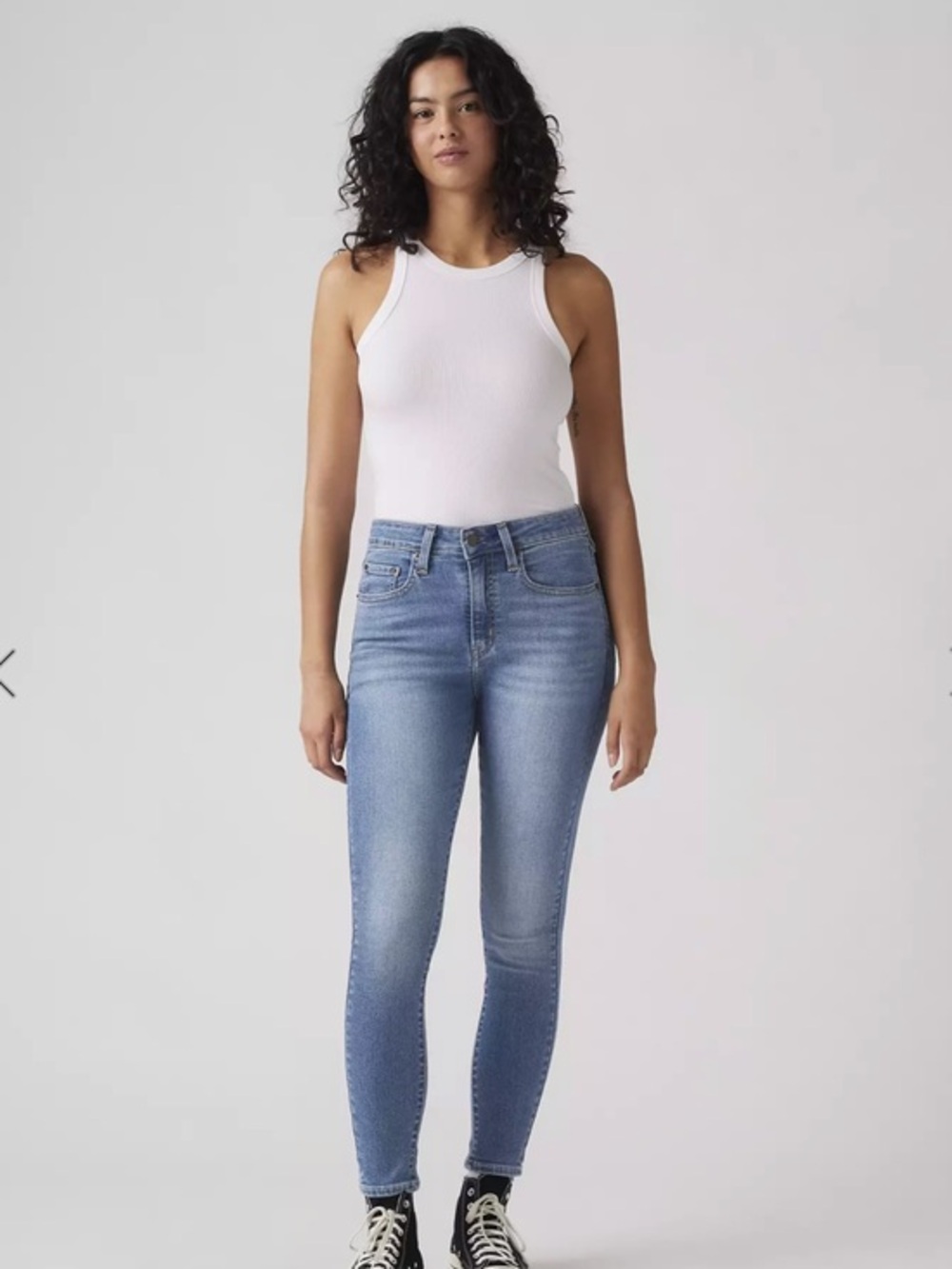 NWT Levi’s 721 High-Rise Light Blue Skinny Jeans for Women